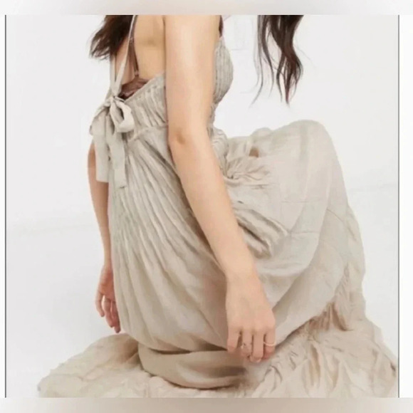 NWT Free People Frankie Pin Tuck Dress Sz XS - Picture 2 of 12